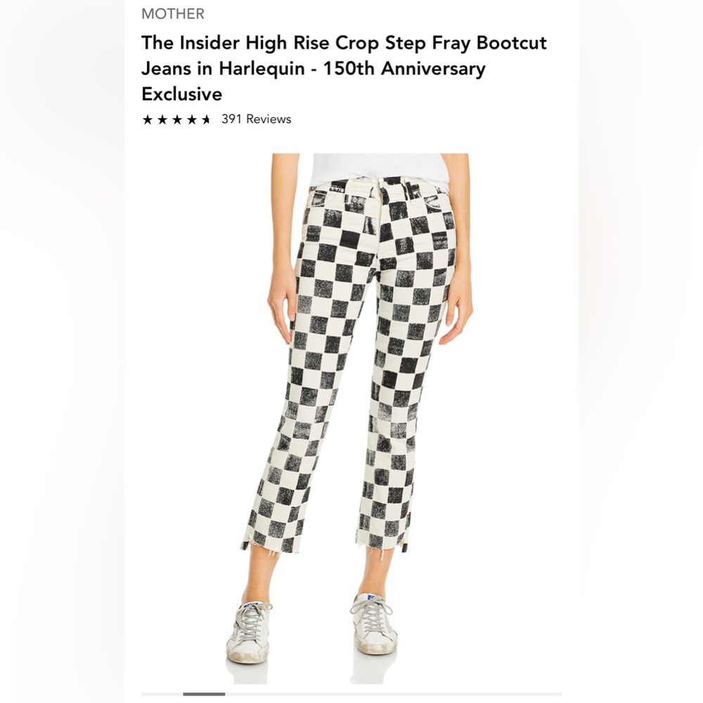 NWOT never worn 150th anniversary Mother Jeans